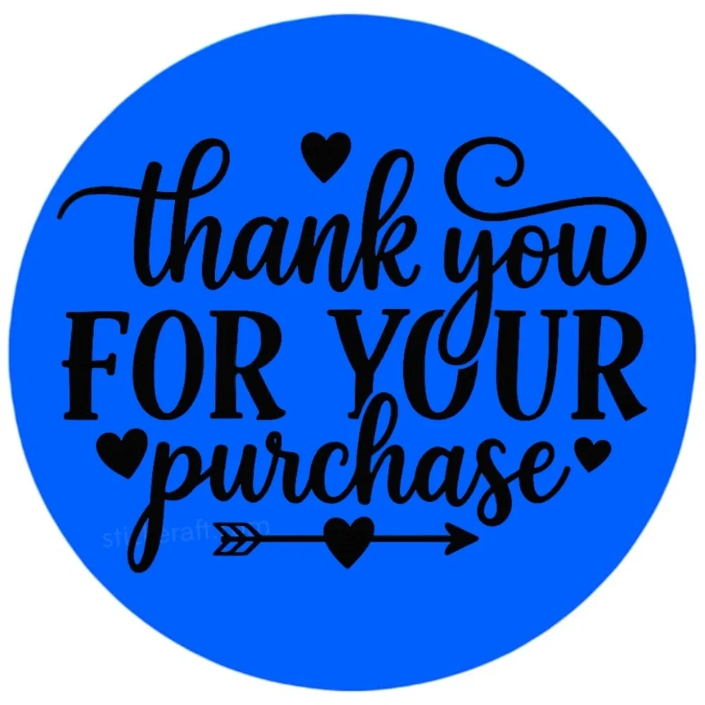 Thank You for Your Purchase Stickers – 2